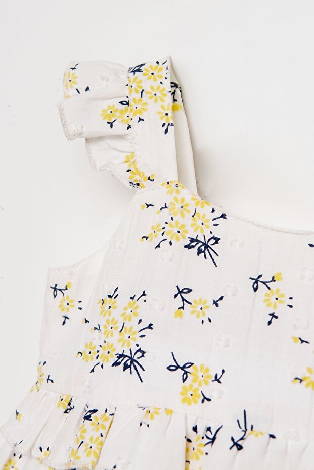 U.S. Polo Assn. Baby Girl Yellow Dress