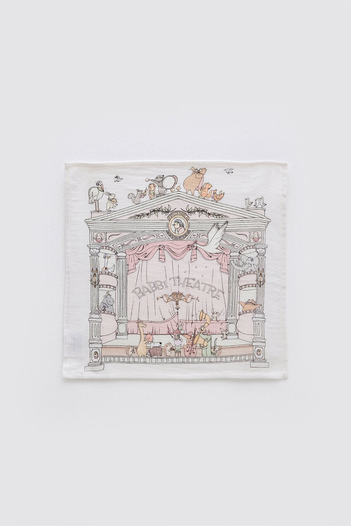Atelier Babbi Newborn 5-Piece Set - Theatre / Pink, 100% Cotton