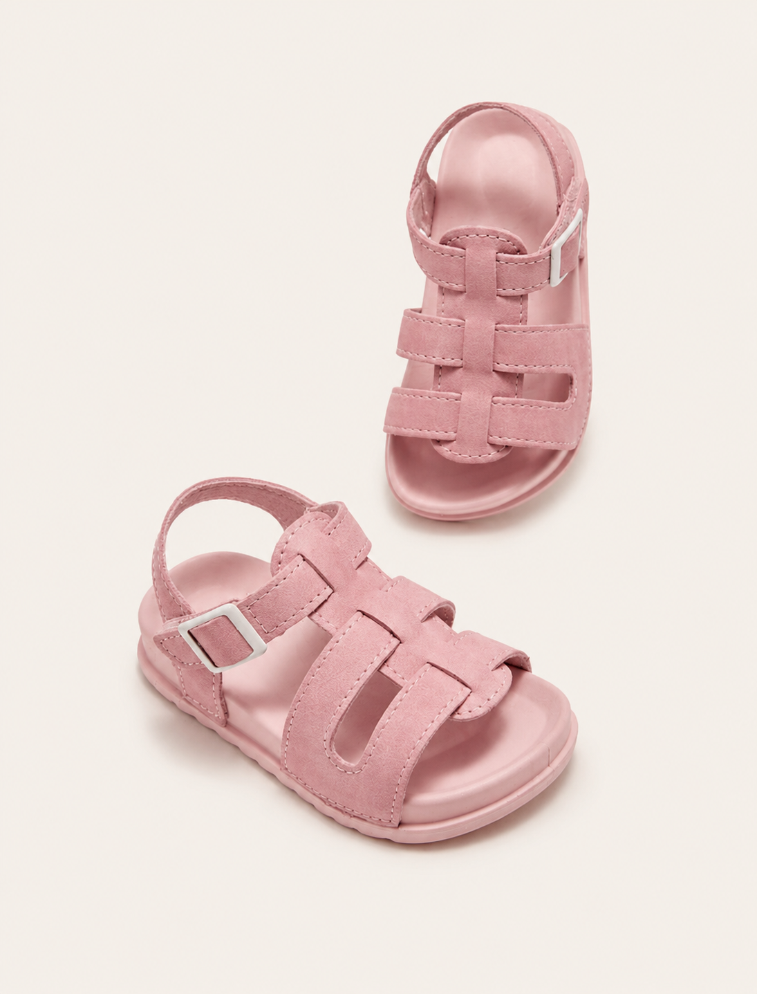 Pink Flat Sandals