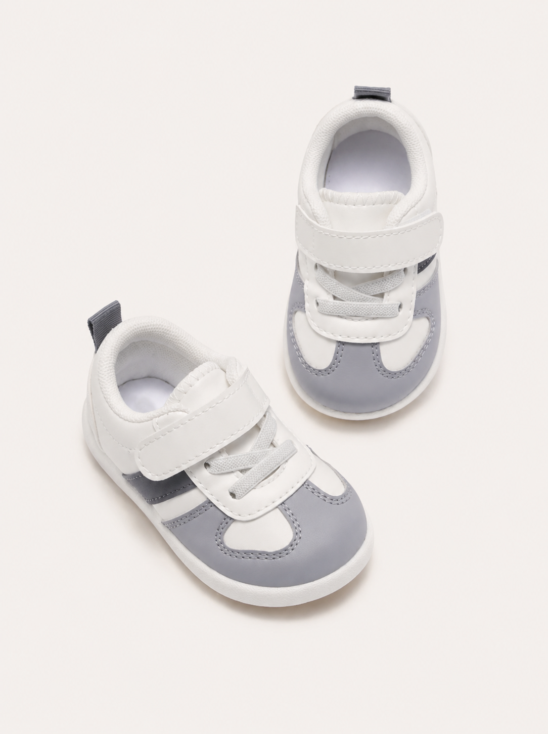 Gray Flat Sneakers