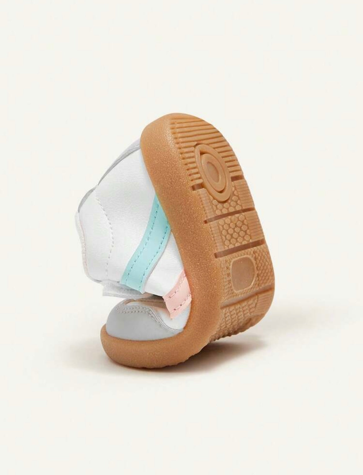 Gray and Pink Sneakers