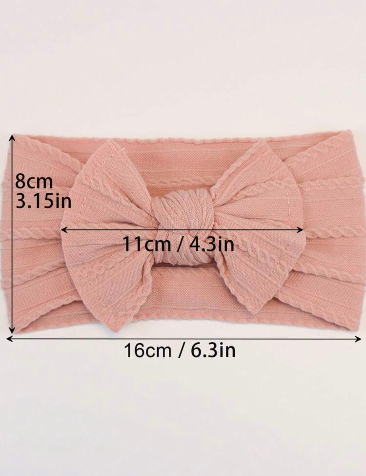 3 Pieces Set Bow Headband