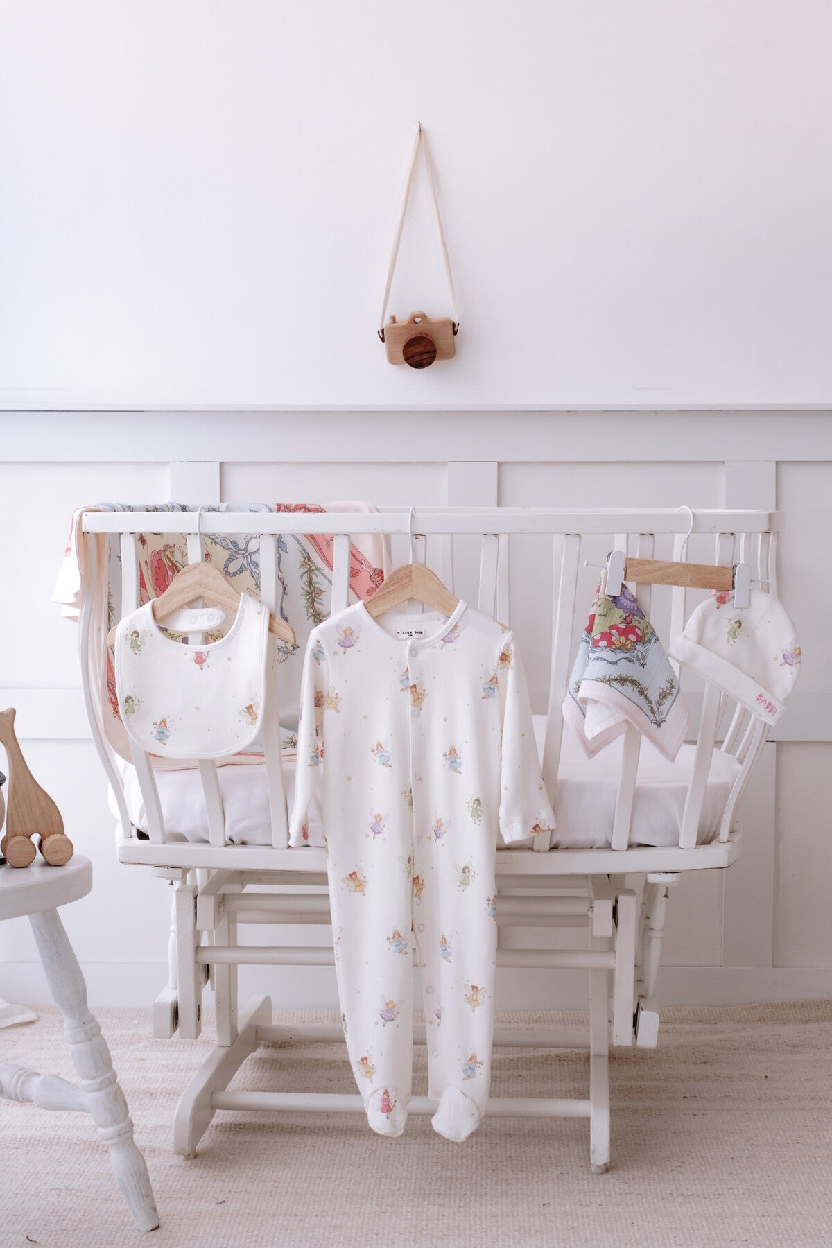 Atelier Babbi Newborn 4-pieces Fairytale Set, 100% Cotton