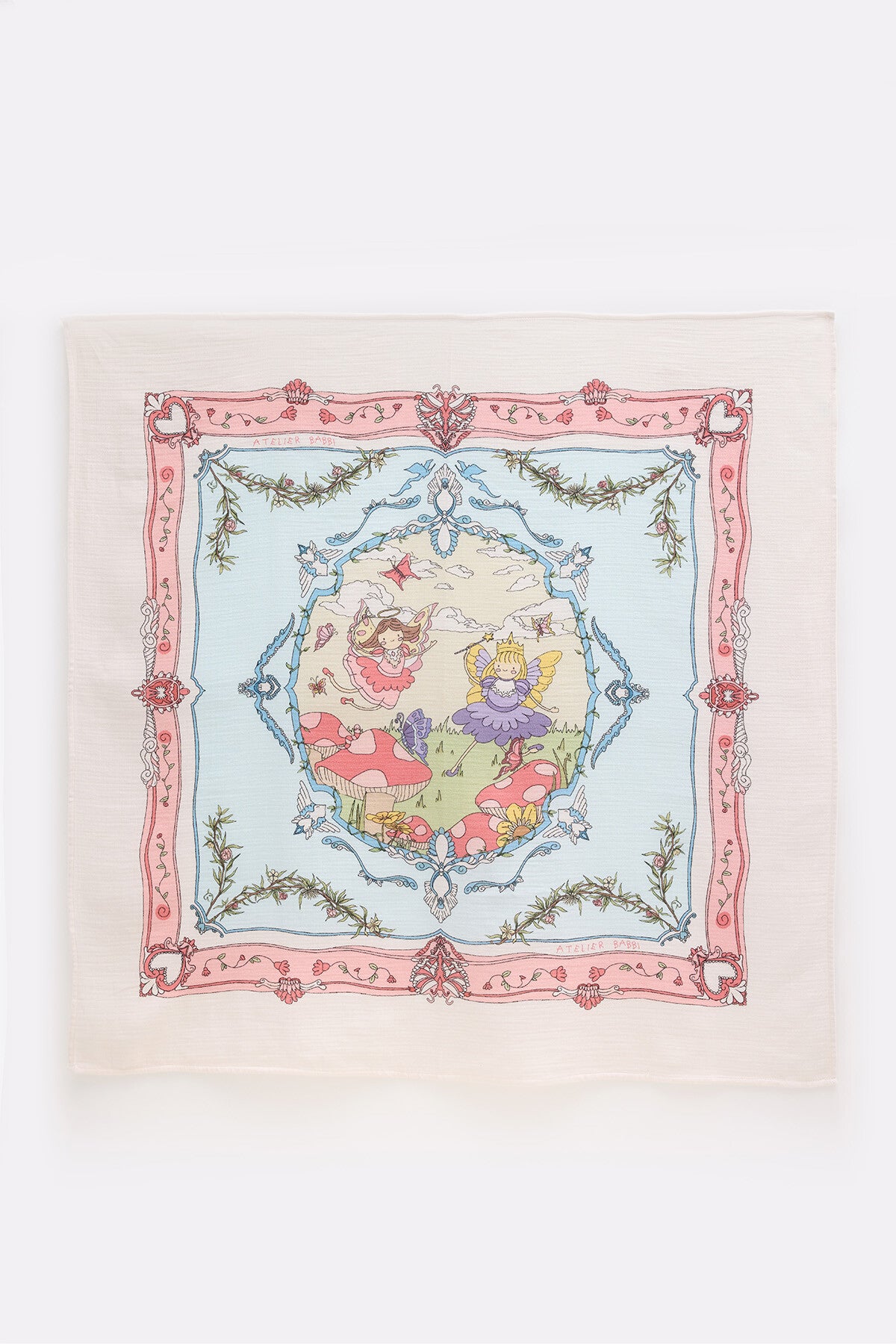 Atelier Babbi Double Layer Muslin Cover – Fairy Tale, 100% Cotton