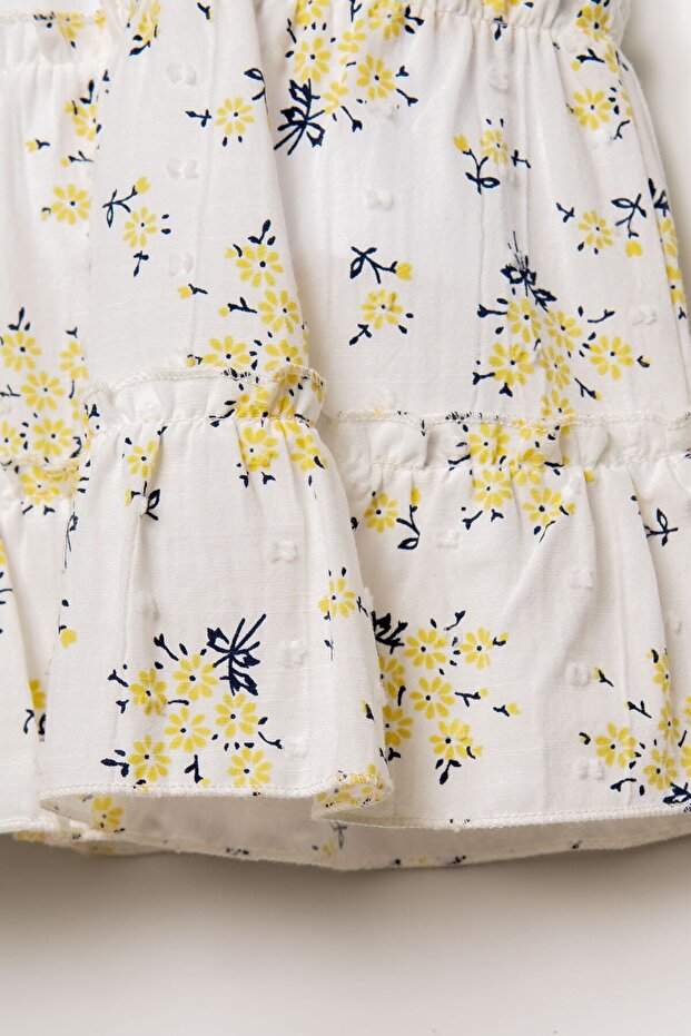 U.S. Polo Assn. Baby Girl Yellow Dress