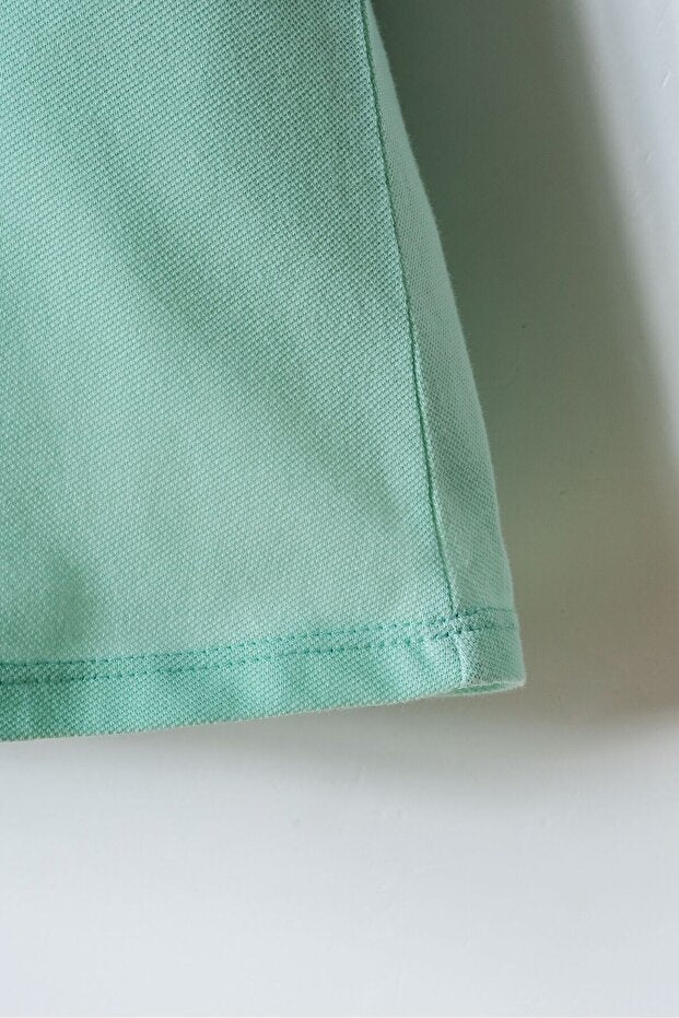 U.S. Polo Assn. Baby Girl Green Dress