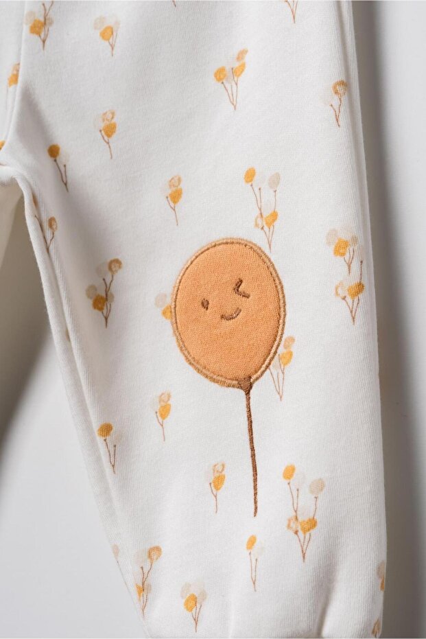 BabyCosy Set of 2 Girl Trousers, 100% Organic Cotton