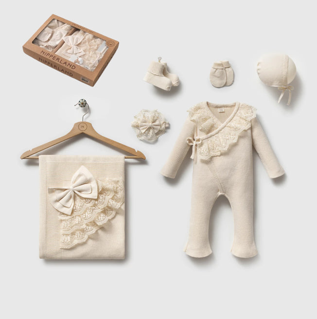 NIPPERLAND 5-Pieces Soft Cream Set