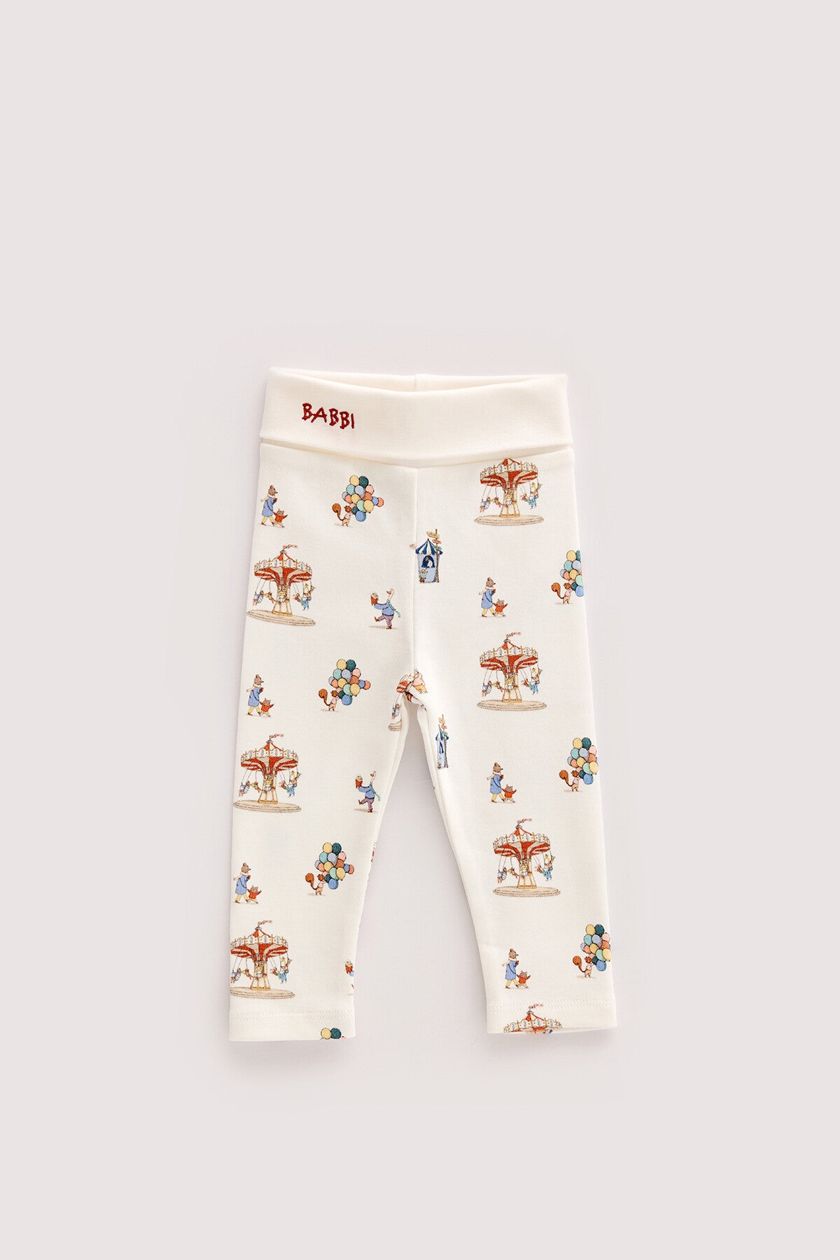 Atelier Babbi Set of 3 Bodysuit & Pants & Sweater - Funfair, 100% Cotton
