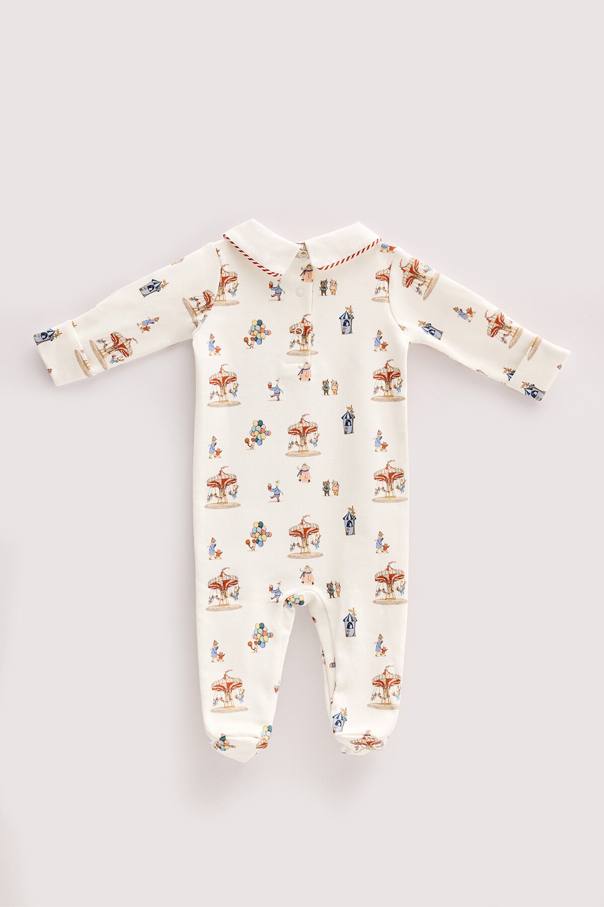 Atelier Babbi Newborn Set (4-Piece) - Funfair, 100% Cotton