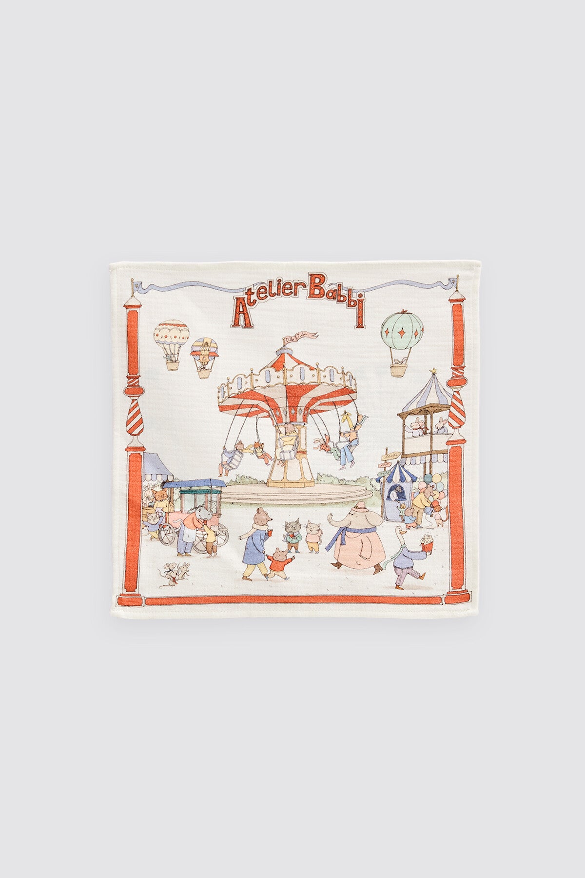 Atelier Babbi Newborn Set (4-Piece) - Funfair, 100% Cotton
