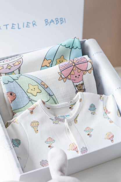 Atelier Babbi Newborn 5-Pieces Set - Cappadocia, 100% Cotton