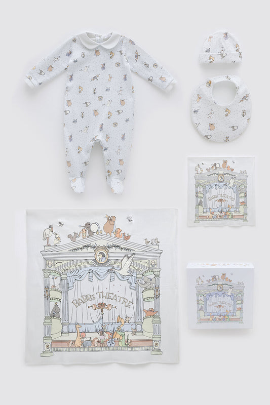 Atelier Babbi Newborn 5-Pieces Set - Theatre / Blue
