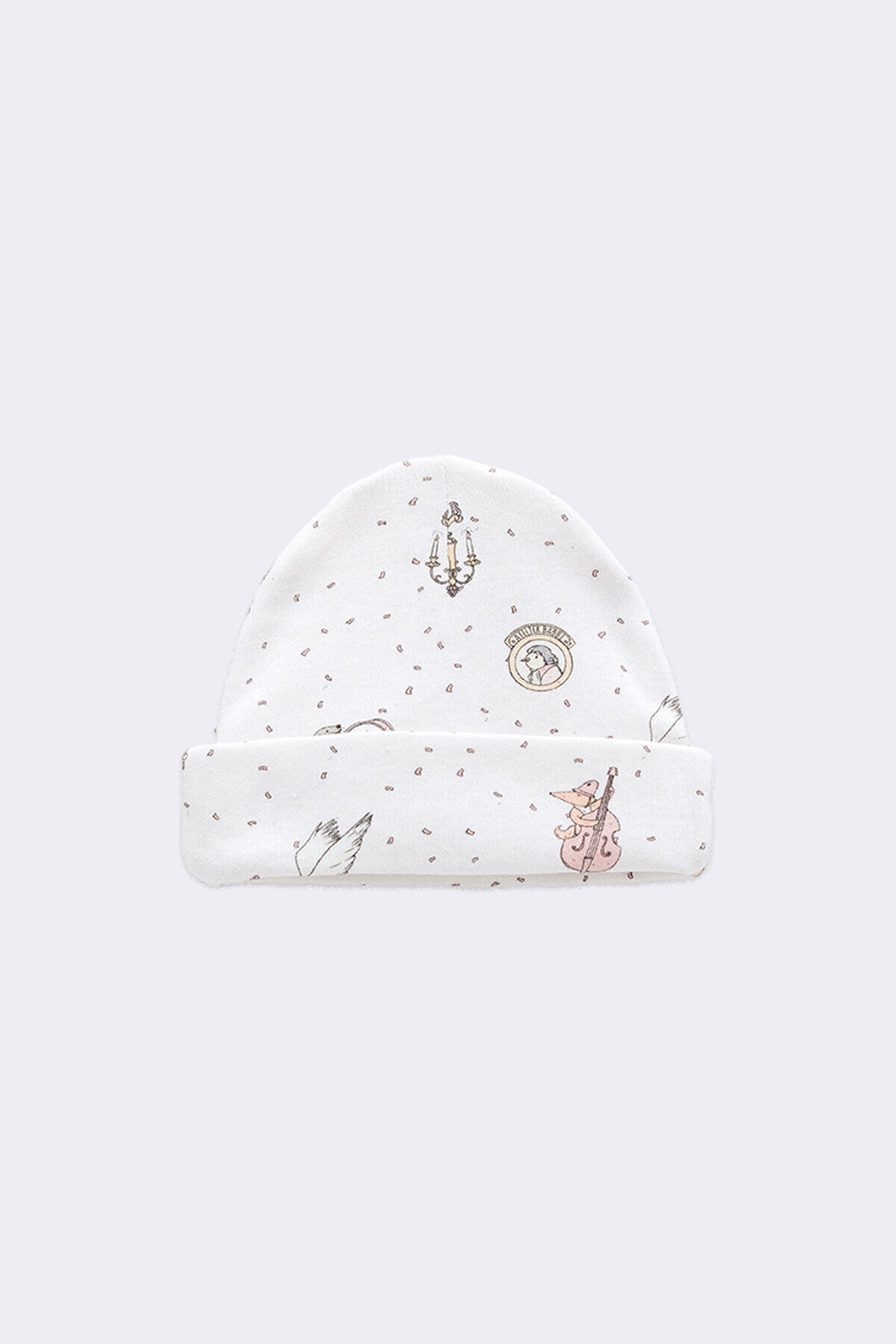Atelier Babbi Newborn 5-Piece Set - Theatre / Pink, 100% Cotton