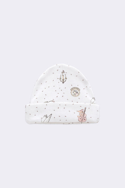 Atelier Babbi Newborn 5-Piece Set - Theatre / Pink, 100% Cotton