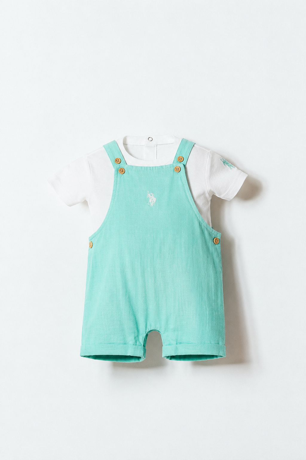 U.S. Polo Assn. Green Jumpsuit Set