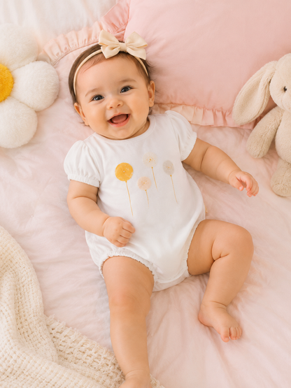 BabyCosy طقم من قطعتين بأكمام قصيرة بتصميم واسع (أوفر سايز)، قطن عضوي معتمد من GOTS