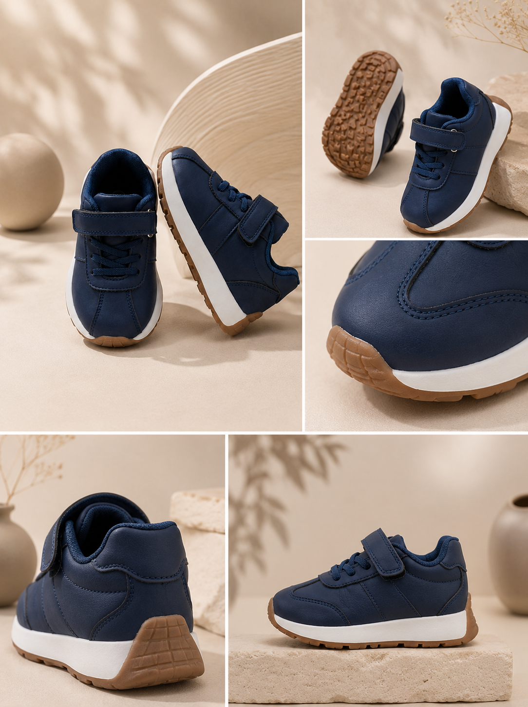 Navy Blue Sneakers