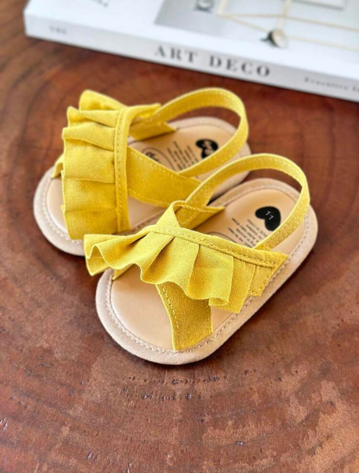 Yellow Baby Soft Non-Slip Sandals