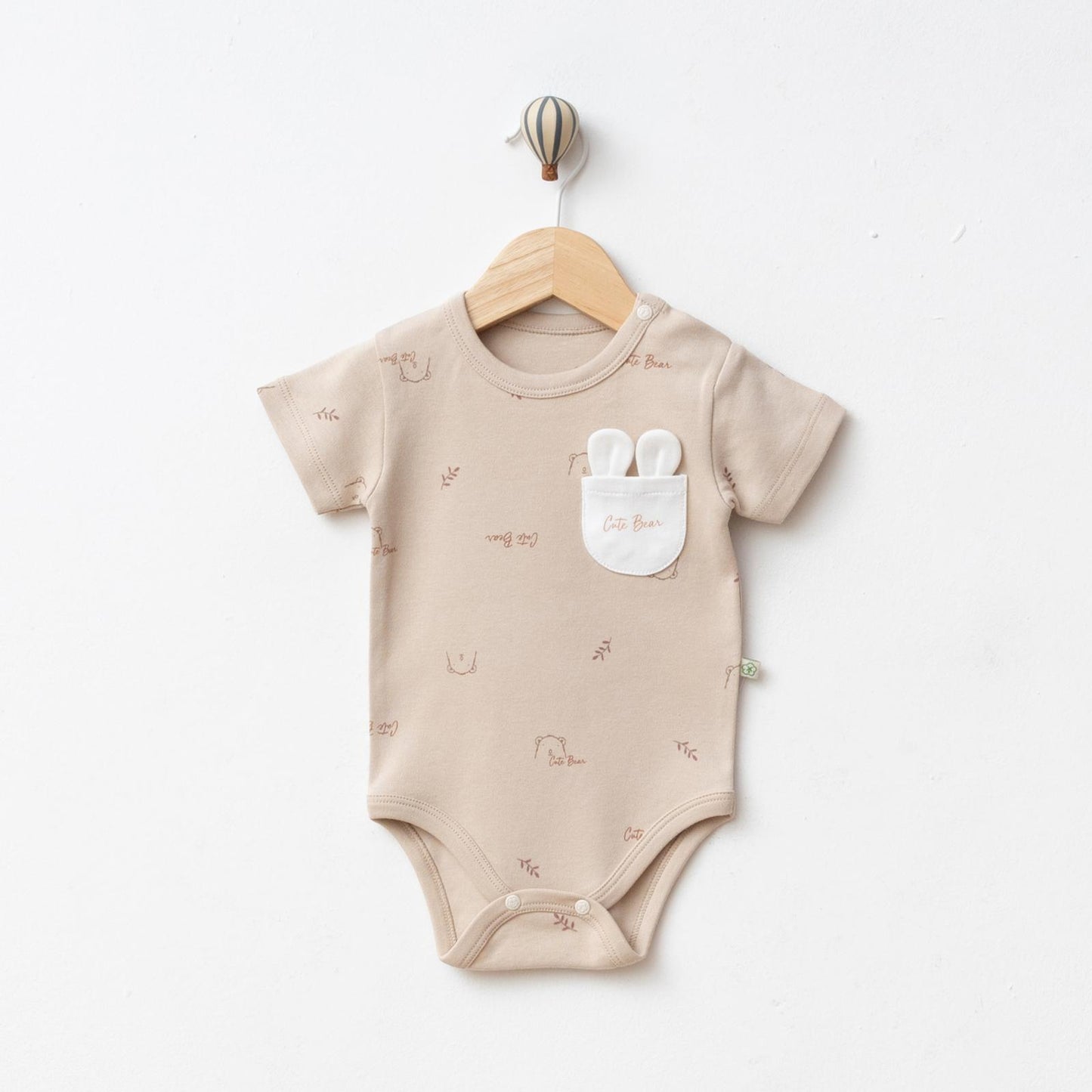 Biorganic GOTS Certified Organic Cotton Short Sleeve Bodysuit
