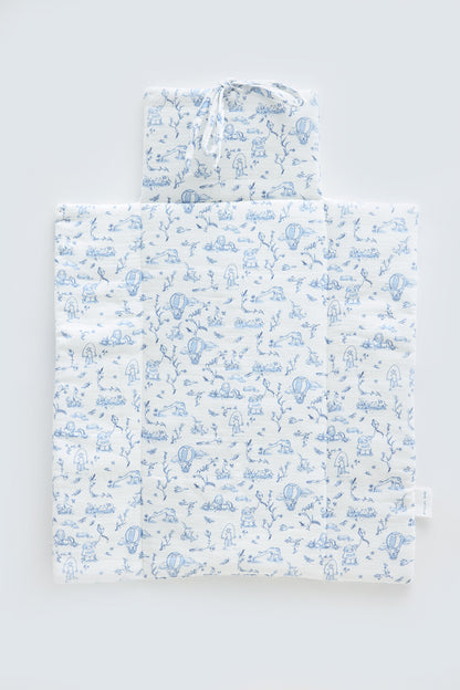 Atelier Babbi Changing Mat - Toile De Jouy/Blue