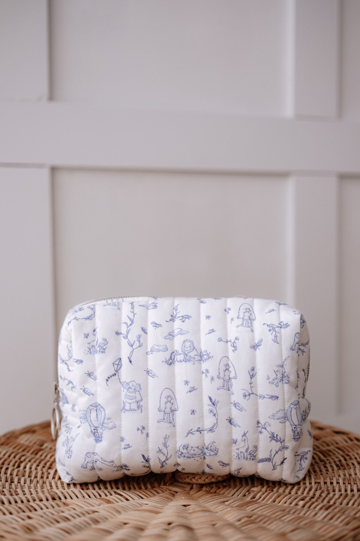 Atelier Babbi Baby Care Bag - Toile De Jouy / Blue
