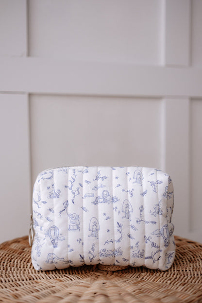 Atelier Babbi Baby Care Bag - Toile De Jouy / Blue