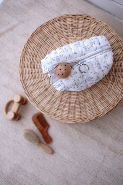 Atelier Babbi Baby Care Bag - Toile De Jouy / Blue