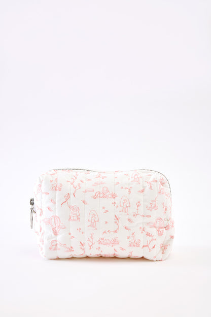 Atelier Babbi Baby Care Bag - Toile De Jouy / Pink