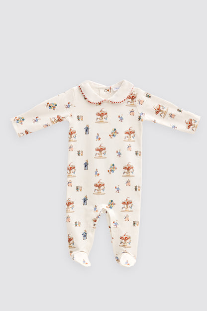 Atelier Babbi Baby Overall – Funfair, 100% Cotton