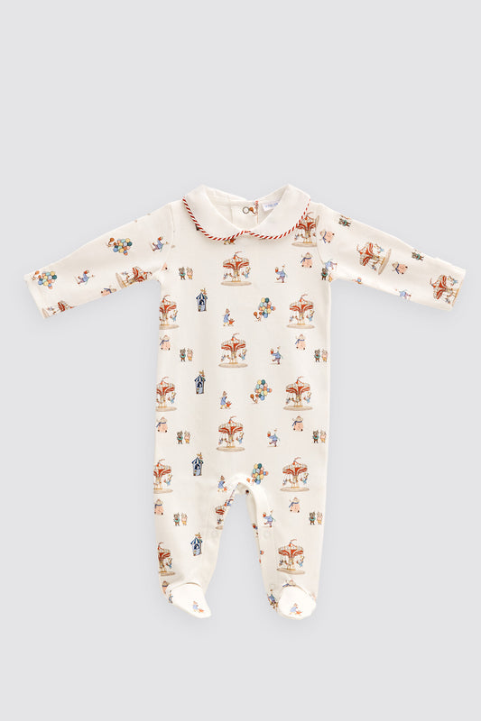 Atelier Babbi Baby Overall – Funfair, 100% Cotton