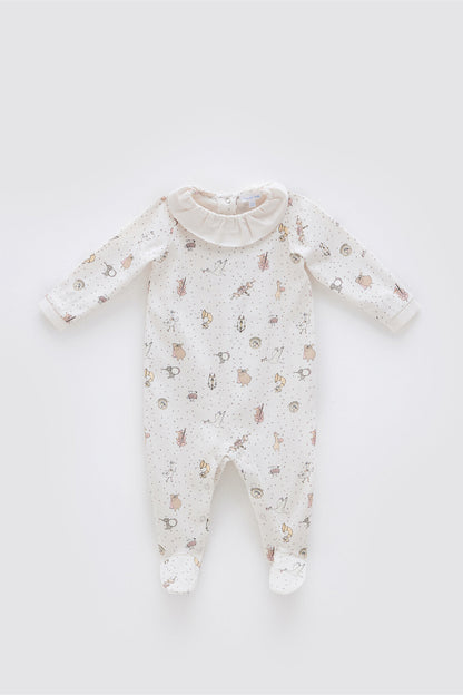 Atelier Babbi Baby Overall – Theatre / Pink, 100% Cotton