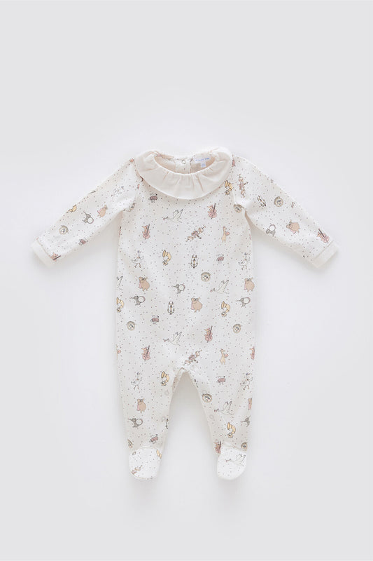 Atelier Babbi Baby Overall – Theatre / Pink, 100% Cotton