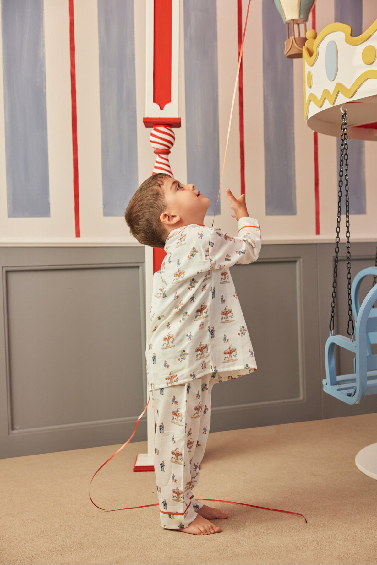 Atelier Babbi Pajama Set - Funfair, 100% Cotton