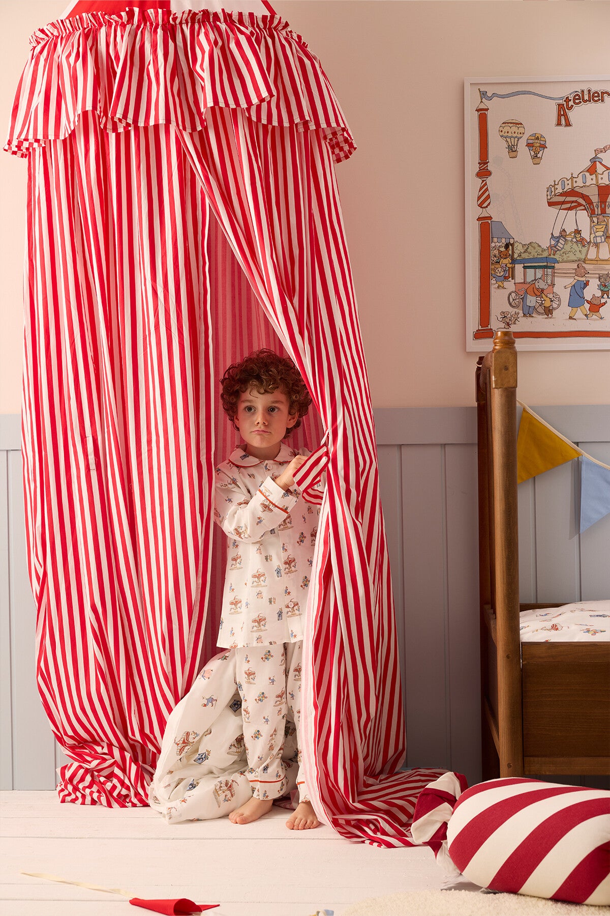 Atelier Babbi Pajama Set - Funfair, 100% Cotton
