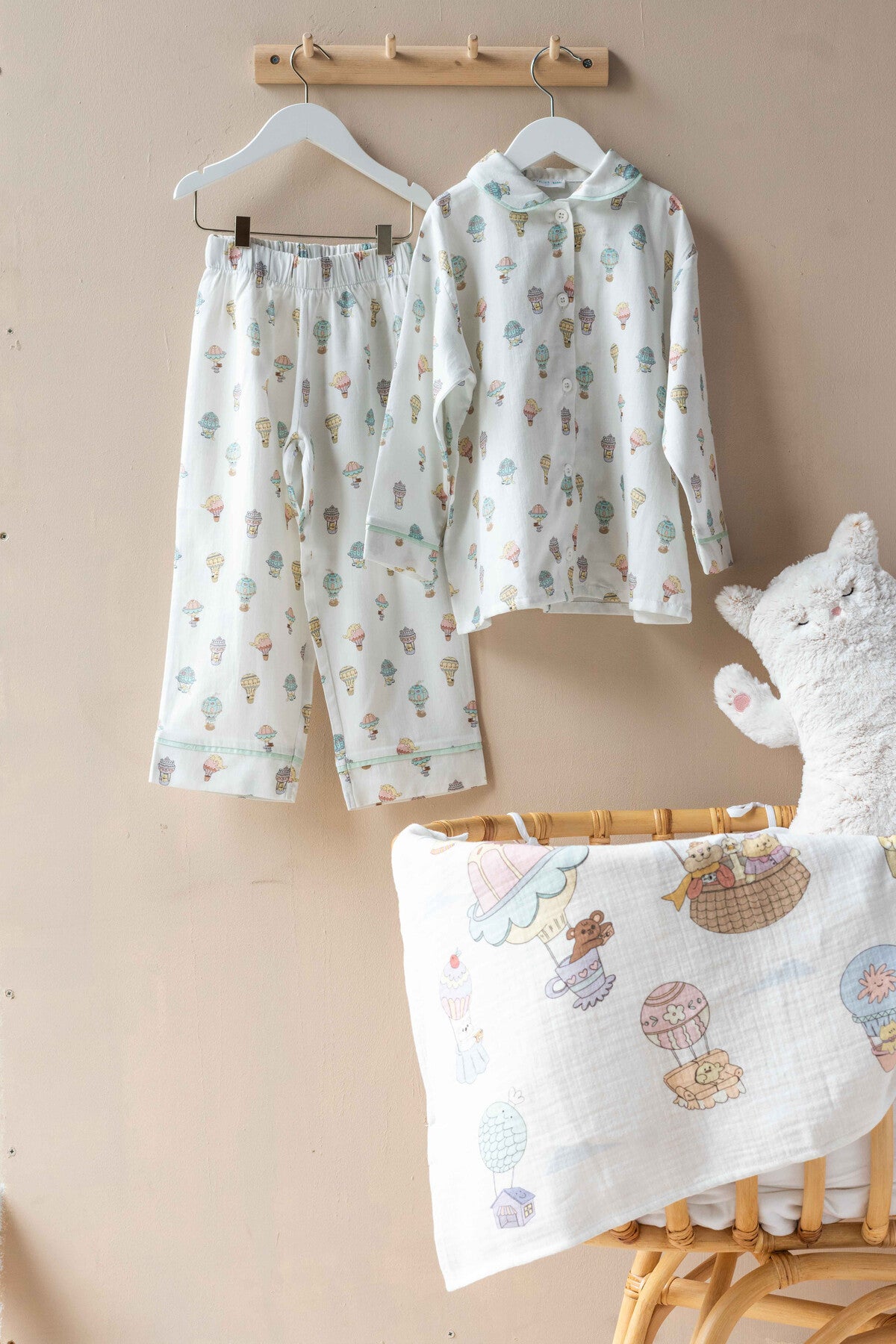 Atelier Babbi Pajama Set - Cappadocia, 100% Cotton