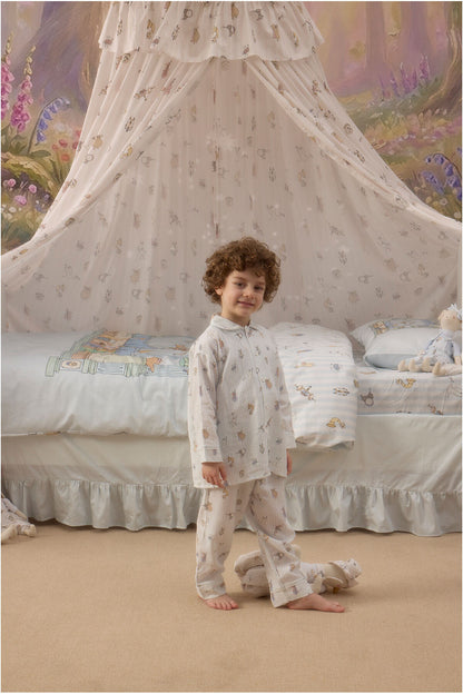 Atelier Babbi Pyjama Set - Theatre / Blue, 100% Cotton