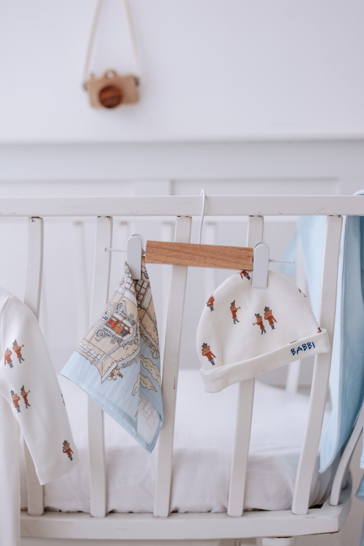 Atelier Babbi Newborn 5-Pieces Set - Tin Soldier, 100% Cotton
