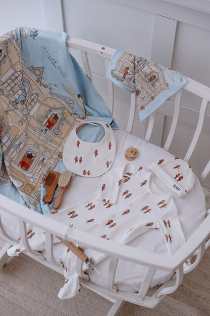 Atelier Babbi Newborn 5-Pieces Set - Tin Soldier, 100% Cotton